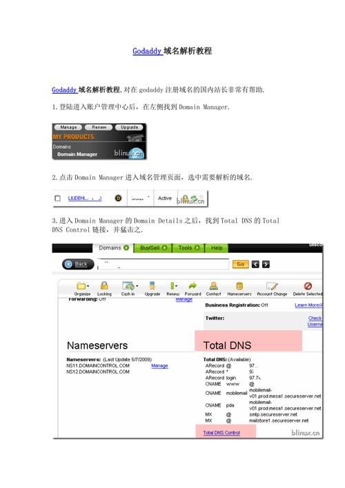 godaddy域名解析 godaddy 域名解析 是啥意思