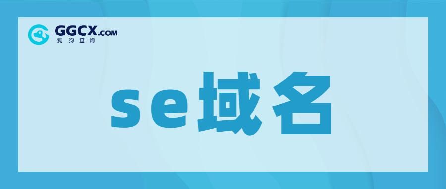 .se域名 se域名,se域名注册,什么是se域名