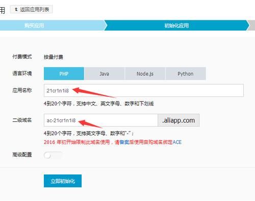 阿里云申请二级域名，一级域名怎么申请二级域名